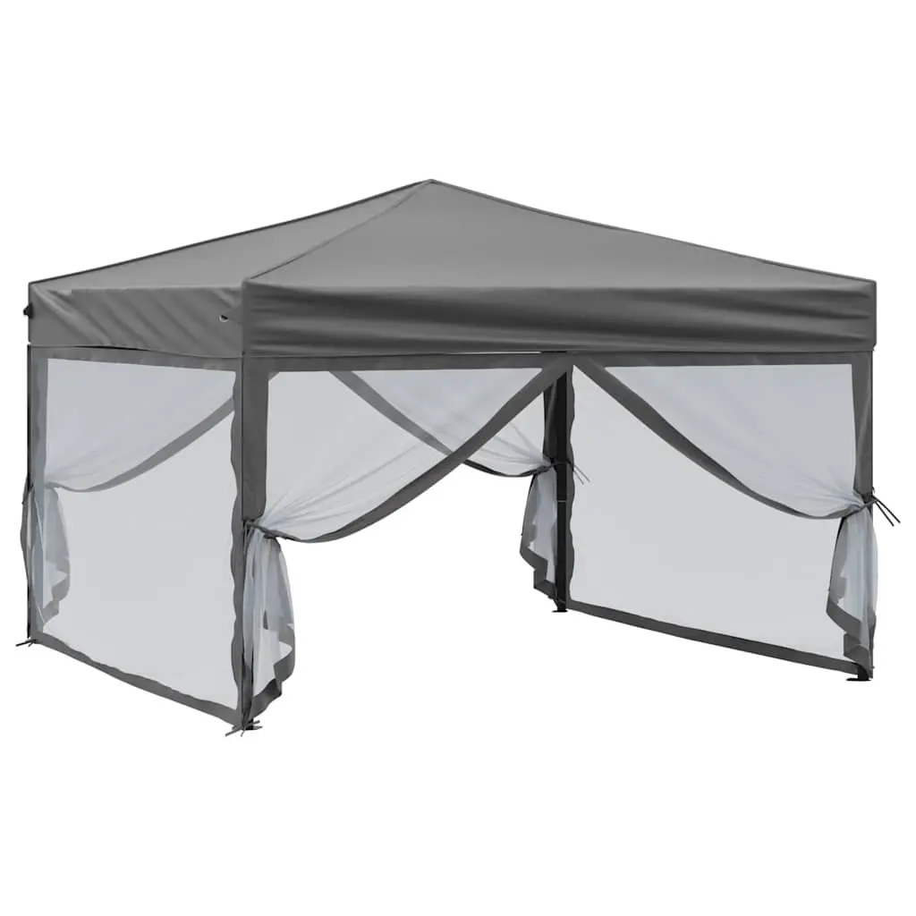 Folding Party Tent 3x3m Steel Anthracite