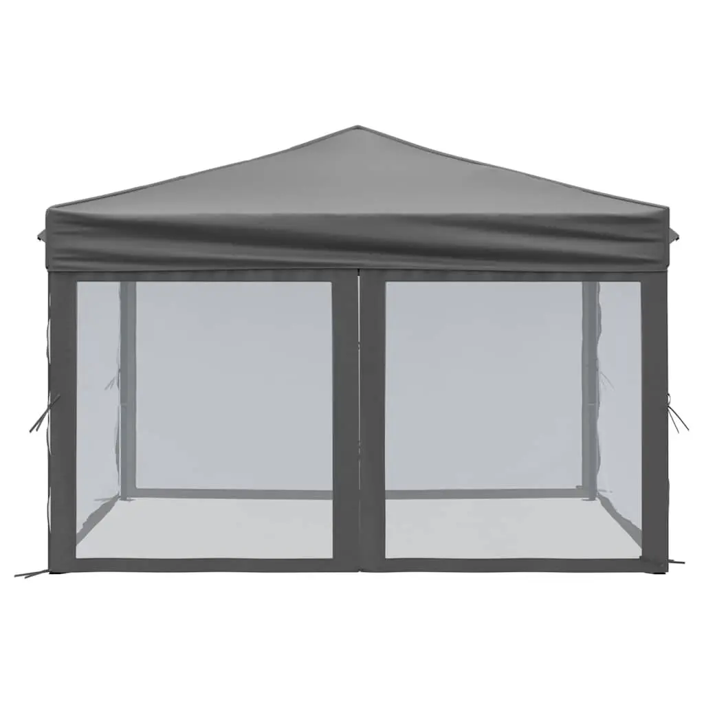 Folding Party Tent 3x3m Steel Anthracite