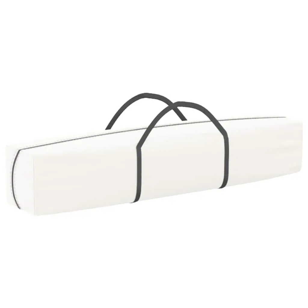 Folding Party Tent 210D Oxford Fabric 3x3m White with Sidewalls