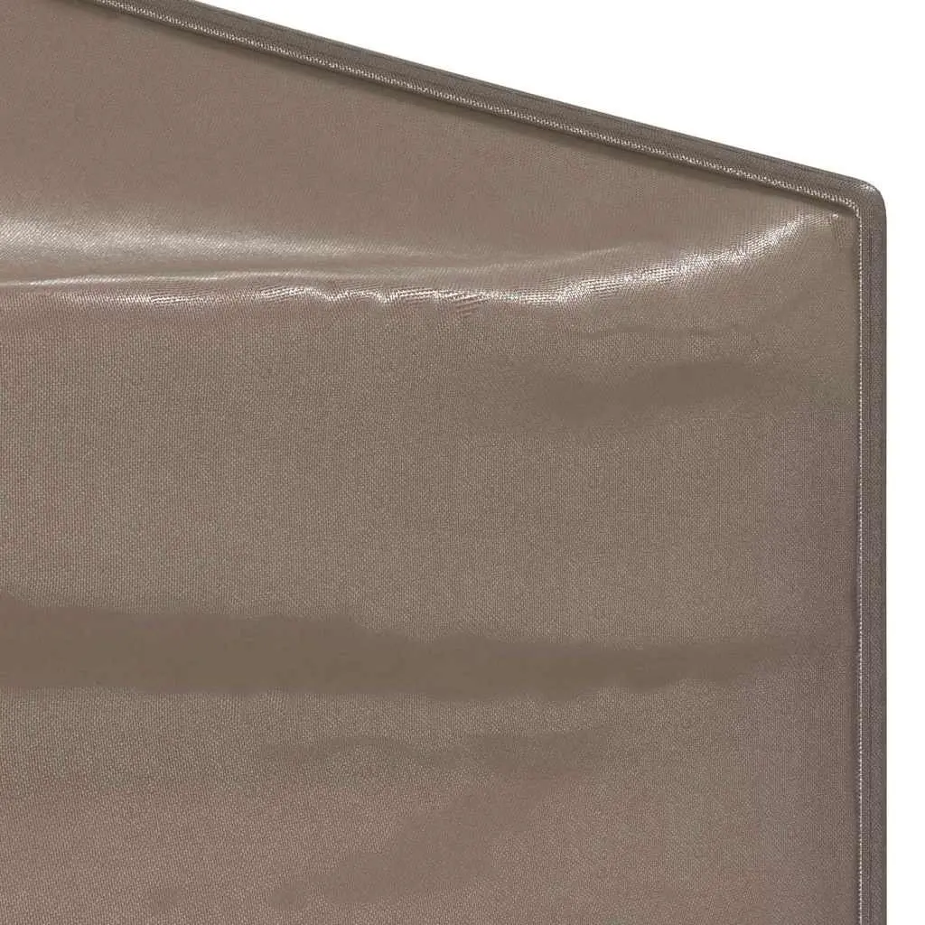 Folding Party Tent Outdoor Canopy 3x6m Taupe Portable Gazebo