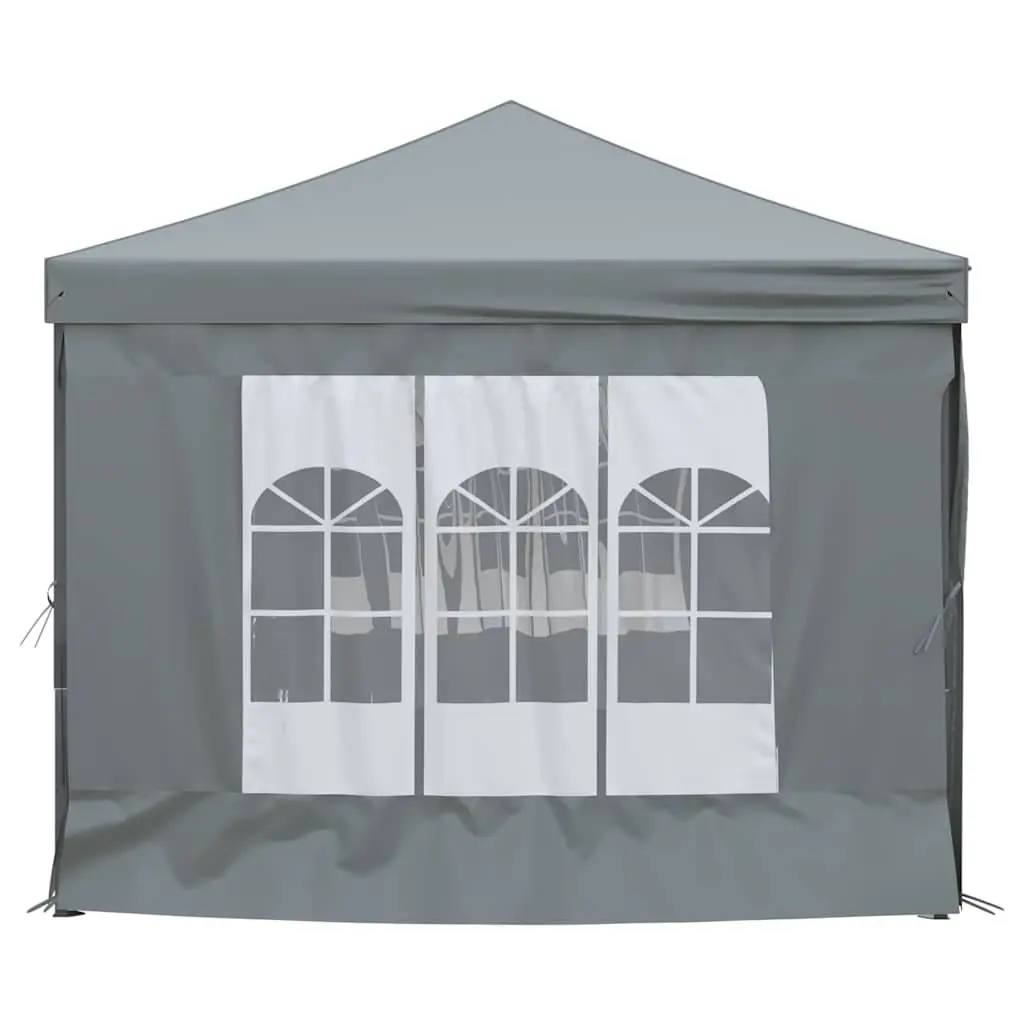 Outdoor Canopy Gazebo 3x6m Anthracite Foldable Party Tent with Sidewalls