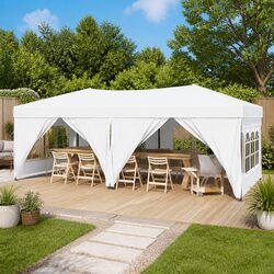 Practical 3x6m Folding Tent for Outdoor Use