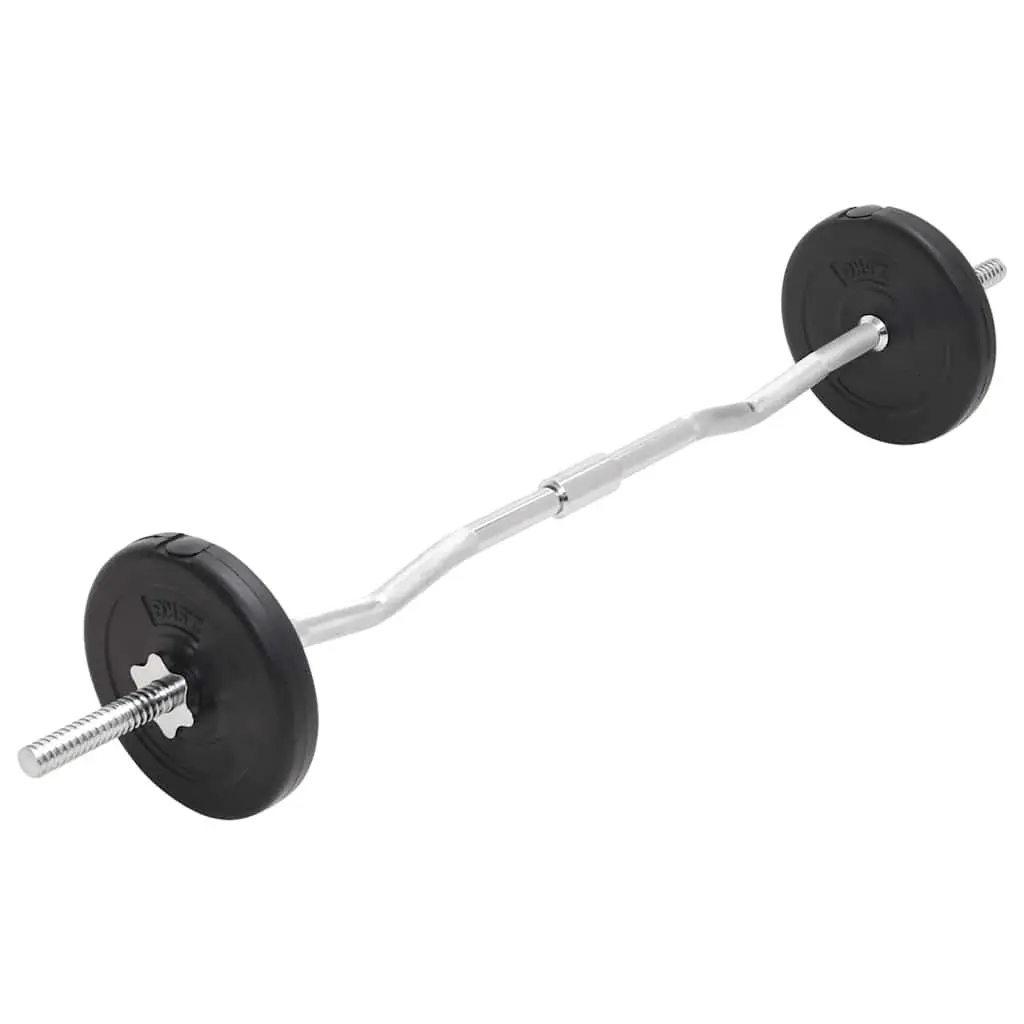 Barbell and Dumbbell Set 30kg Free Weights Home Gym Training Exercise Equipment