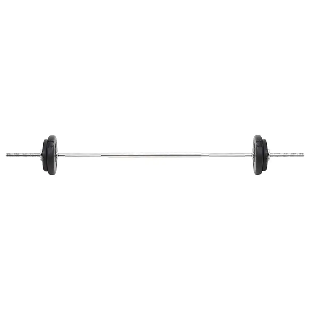 Barbell and Dumbbell Set 30kg Free Weights Home Gym Training Exercise Equipment