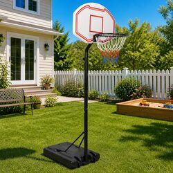 Perfect Basketball Stand for Backyard Games and Activities