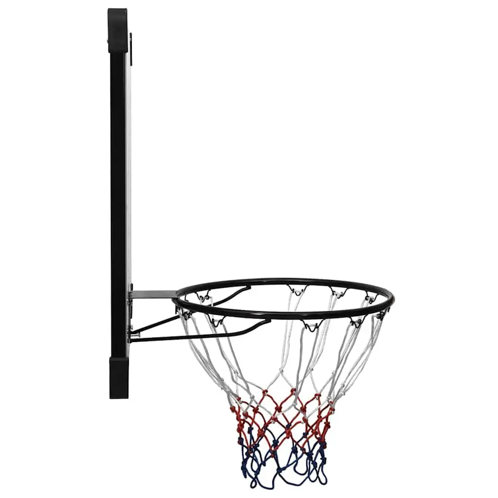 Basketball Backboard Polycarbonate 106x69cm Transparent Wall-Mounted Indoor Outdoor