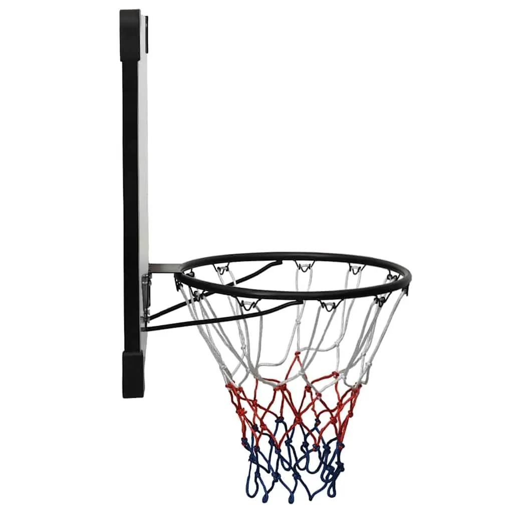 Basketball Backboard Wall-Mounted Polycarbonate 90x60cm Transparent