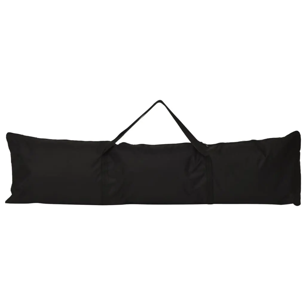 Baseball Practice Net Portable Polyester Steel Frame 219x107x212cm Orange and Black