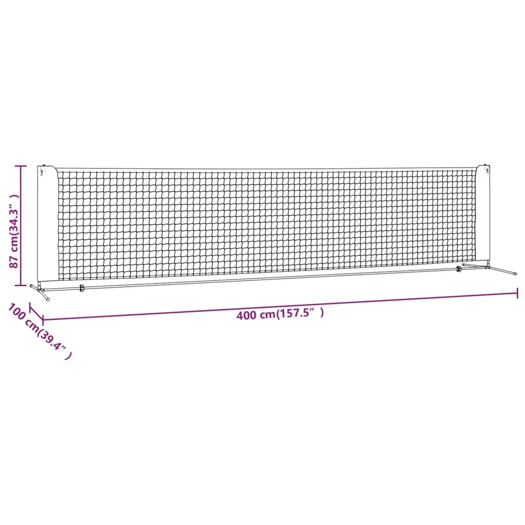 Tennis Net for Backyard and Garden Use