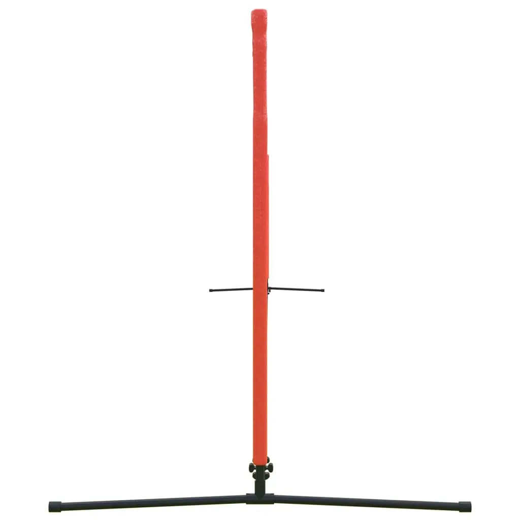 Tennis Net Outdoor Practice Training Polyester Black Red 500x100x87cm Sturdy Steel Portable for Backyard Garden