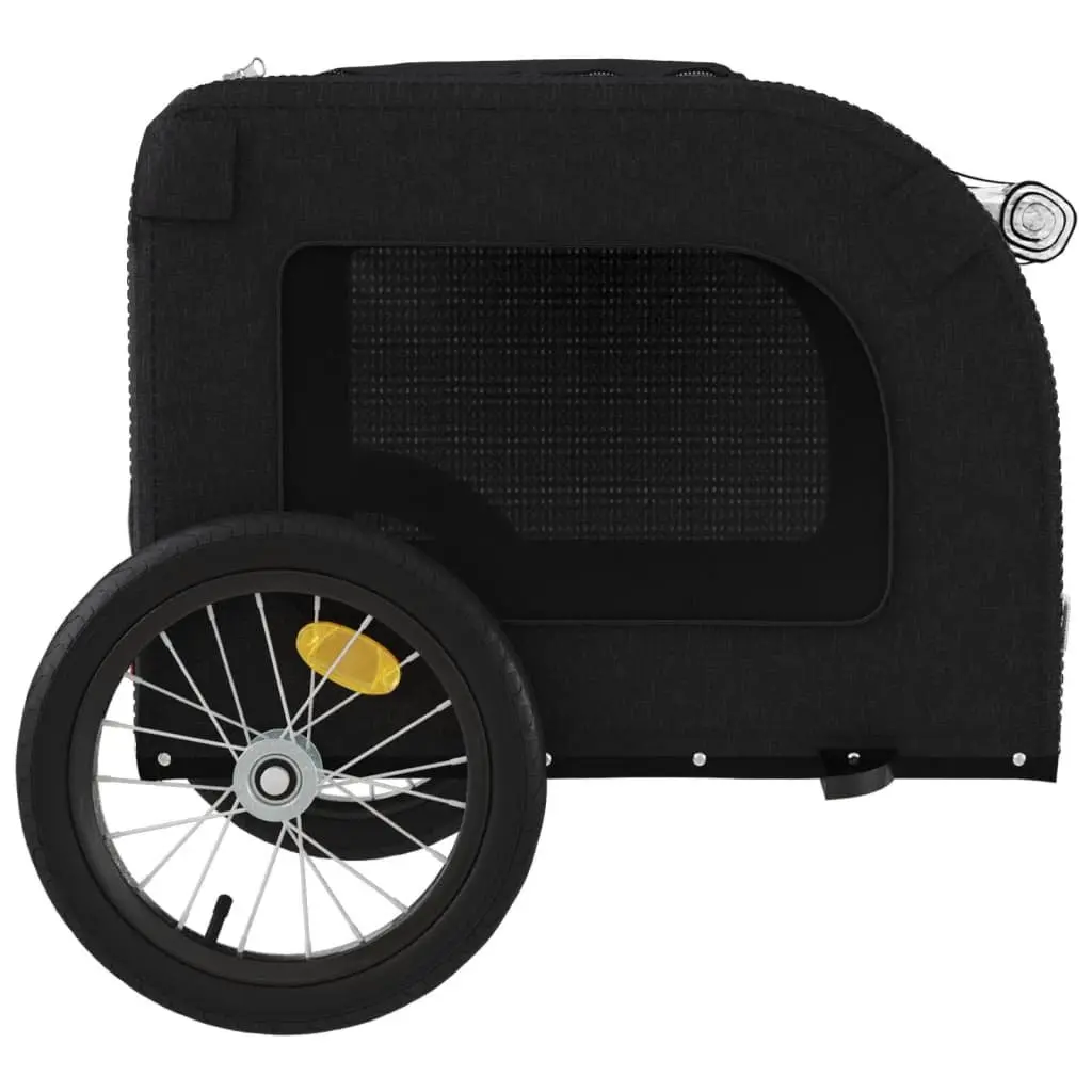 Pet Trailer Cargo Attachment Iron Frame Oxford Fabric Small Dogs Bicycle Transport
