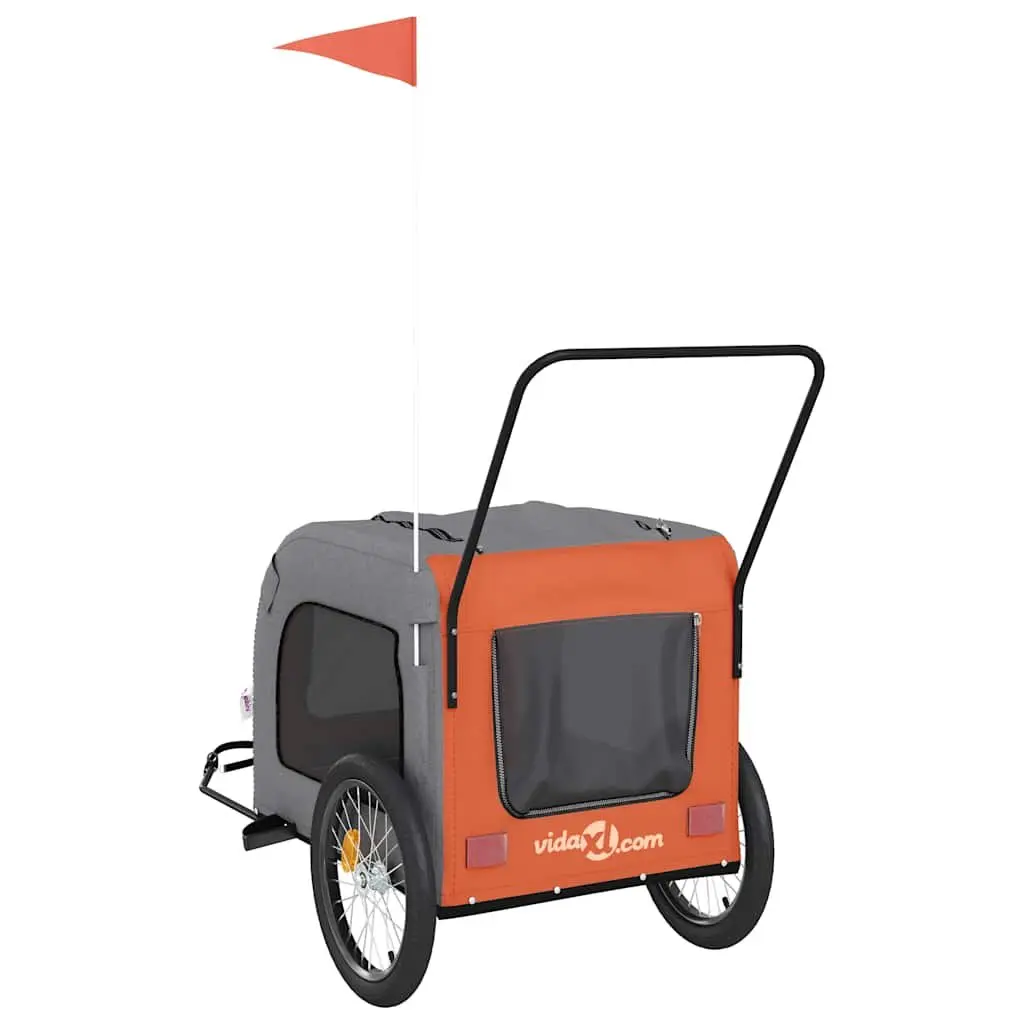 Pet Bike Trailer for Use with Small Dogs