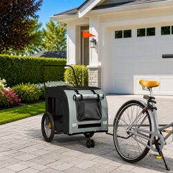 Practical Pet Bike Trailer for Everyday Use