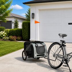 Practical Pet Bike Trailer for Convenient Outdoor Use