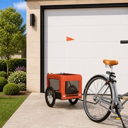 Practical Pet Bike Trailer for Everyday Use with Small Dogs