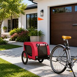 Practical Pet Bike Trailer for Active Households
