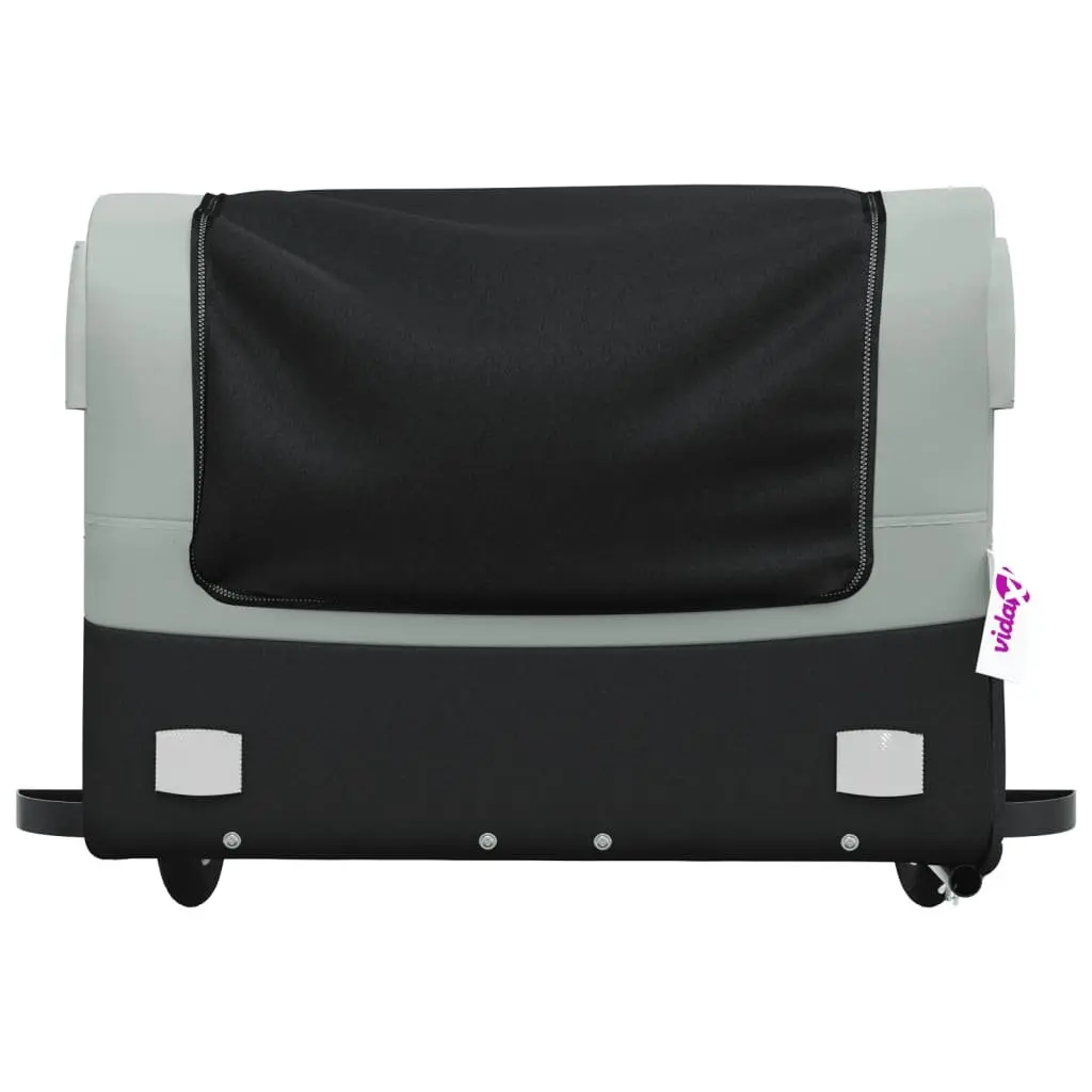 Bike Trailer Iron 45kg Load Capacity Grey