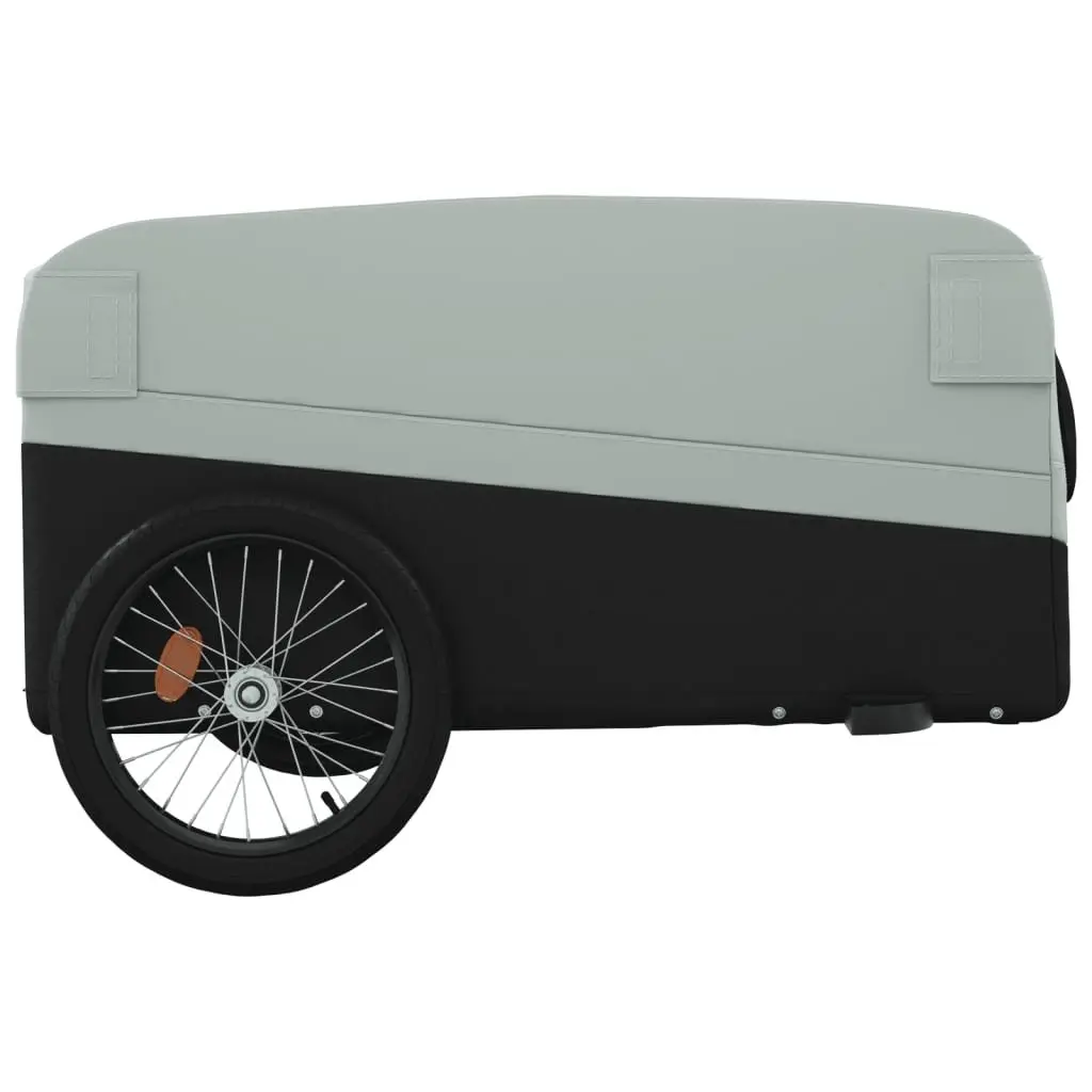 Bike Trailer Iron 45kg Load Capacity Grey