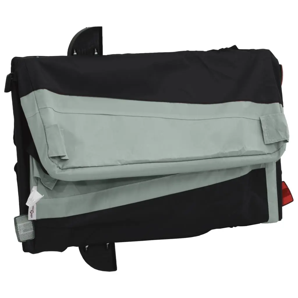 Bike Trailer Iron 45kg Load Capacity Grey