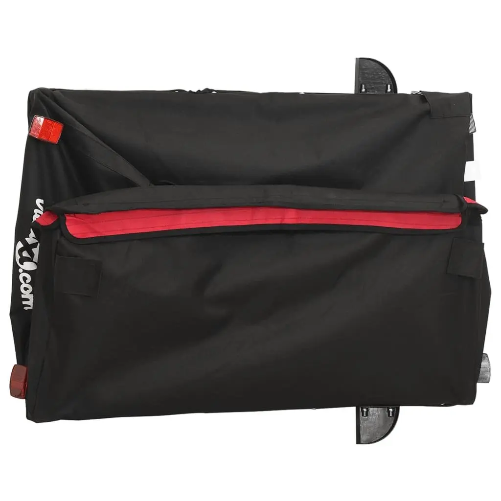 Bike Trailer Iron Heavy Duty Black Cargo Cart
