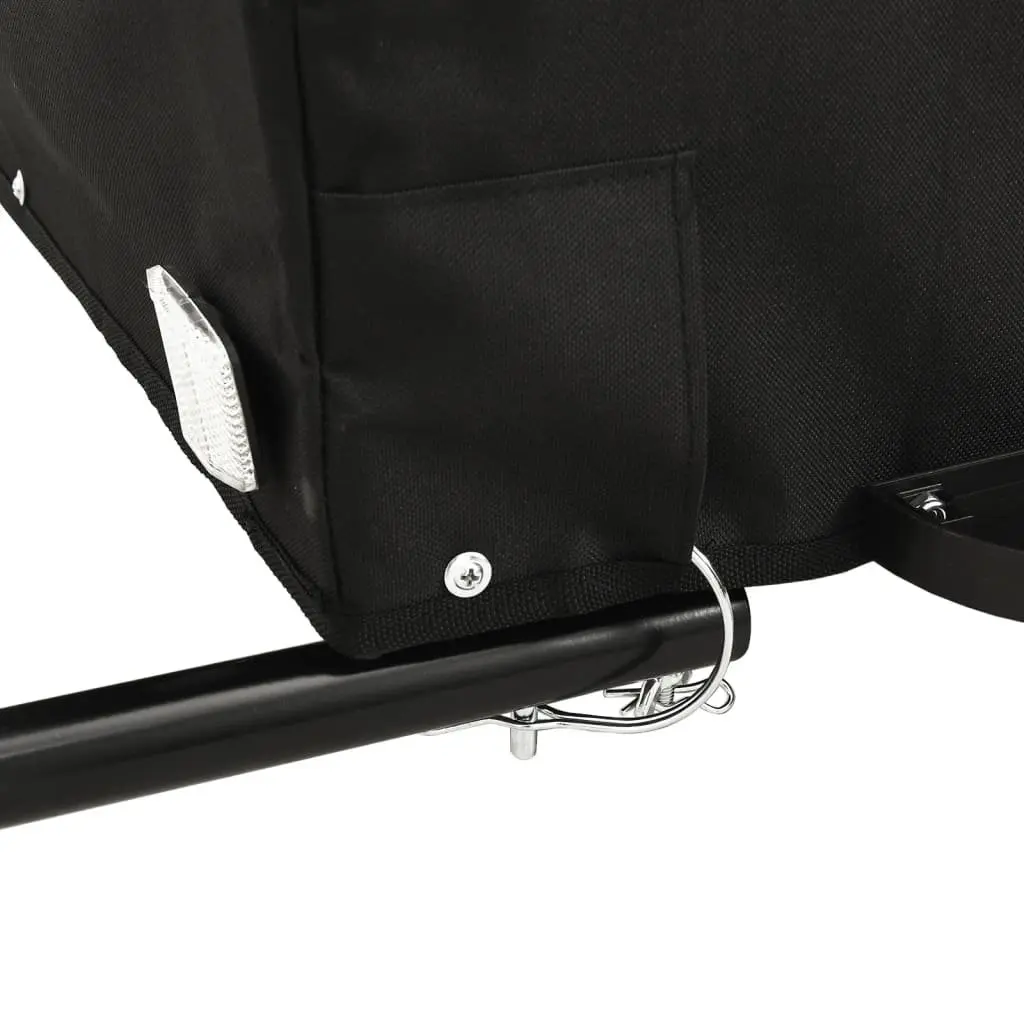 Bike Trailer Iron Heavy Duty Cargo Cart Blue 45kg Capacity