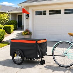 Practical Bike Trailer: Transport Goods Effortlessly at 45kg