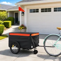Practical Bike Trailer: Transport Goods Effortlessly at 45kg