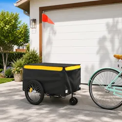 Versatile Bike Trailer with 45kg Capacity for Daily Use