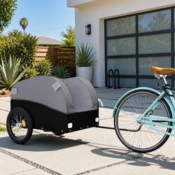 Practical Bike Trailer for Heavy Goods Transport