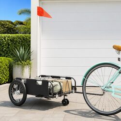 Practical Bike Trailer for Carrying Luggage and Tools
