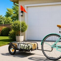 Functional Bike Trailer for Everyday Cargo Needs