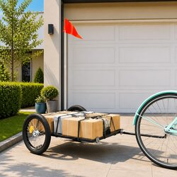 Practical Bicycle Cargo Trailer for Everyday Use