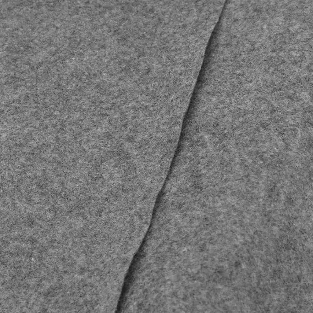 Pool Ground Cloth Polyester Geotextile Fabric Ø396cm Grey 3 Pieces