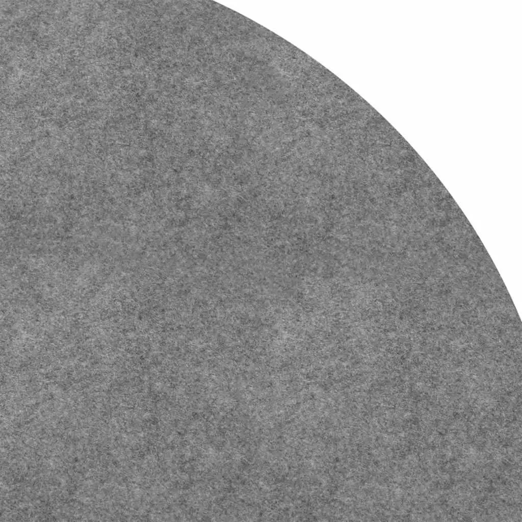 Grey Polyester Geotextile Pool Ground Cloth Protection Cushioning Ø428cm