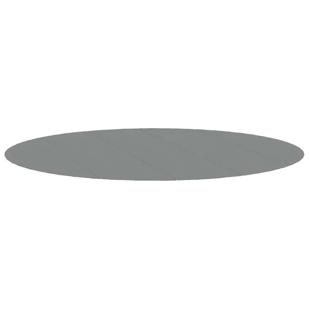 Pool Ground Cloth Polyester Geotextile Ø550cm Light Grey Round Protective Underlay