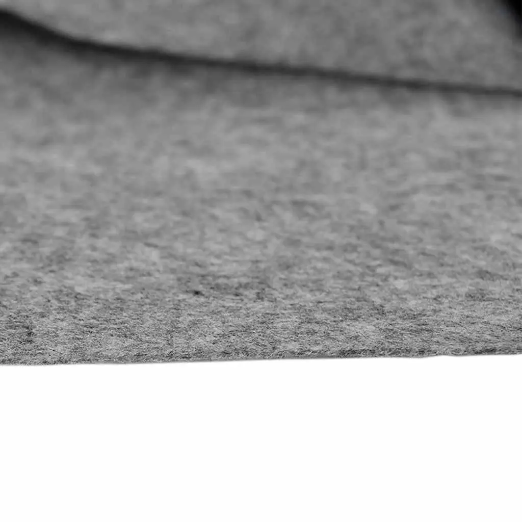 Pool Ground Cloth Polyester Geotextile Grey Ø306cm 3 Piece Swimming Pool Liner Protector Mat
