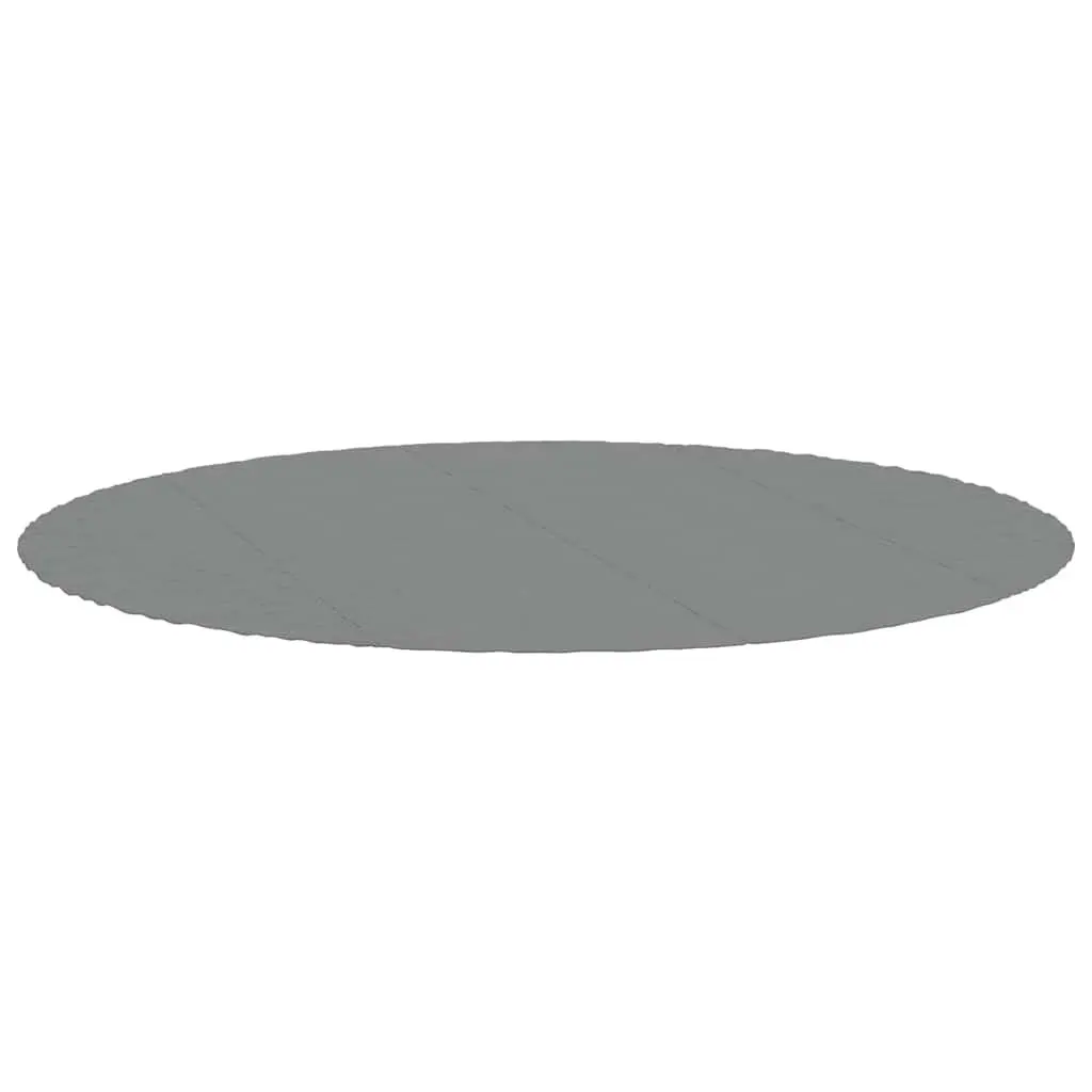 Pool Ground Cloth Polyester Geotextile Light Grey Ø458 cm