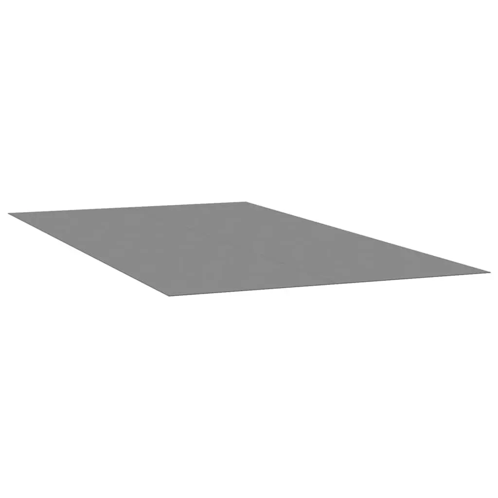 Pool Ground Cloth Durable Polyester Geotextile 420x220cm Light Grey 2 Pieces