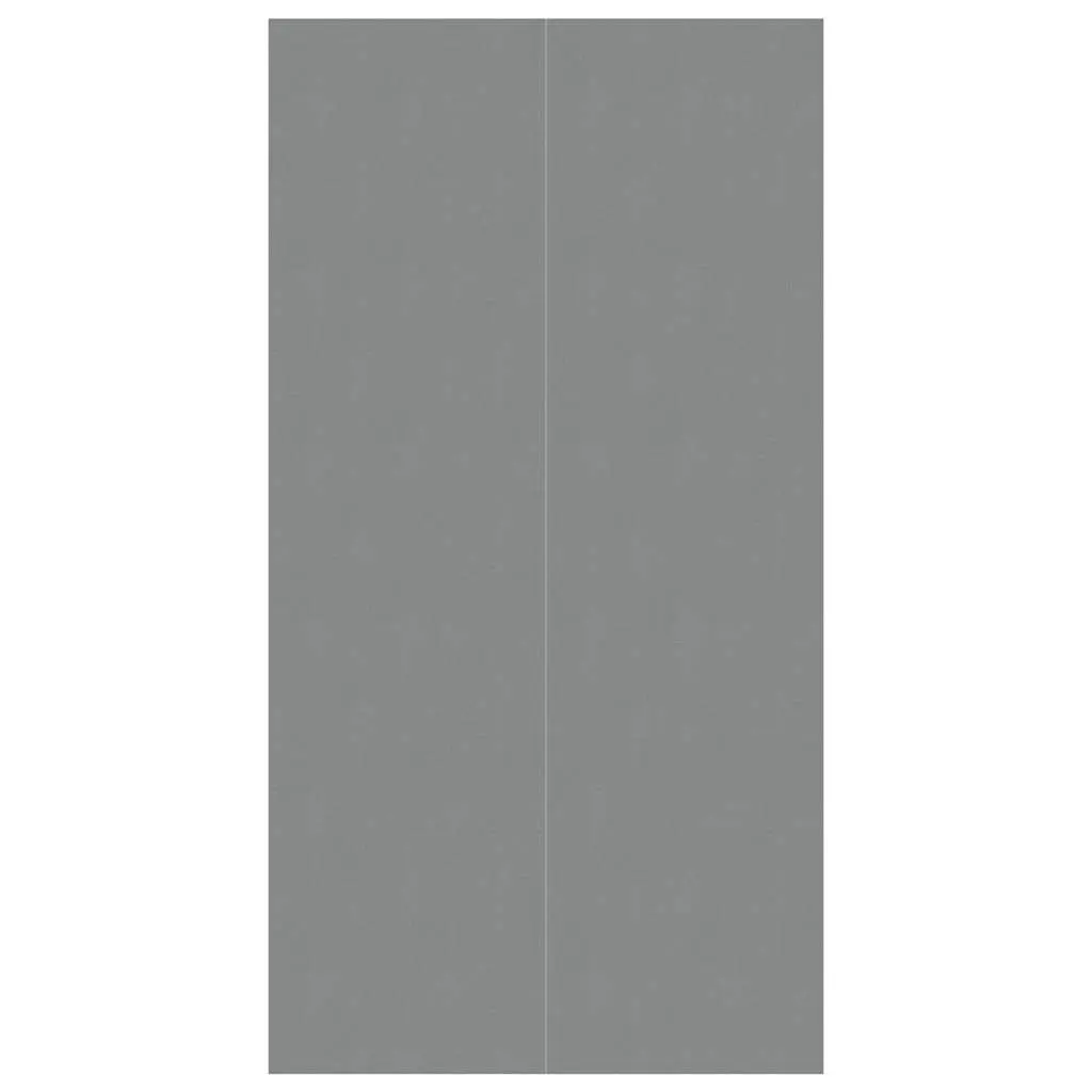 Pool Ground Cloth Durable Polyester Geotextile 420x220cm Light Grey 2 Pieces