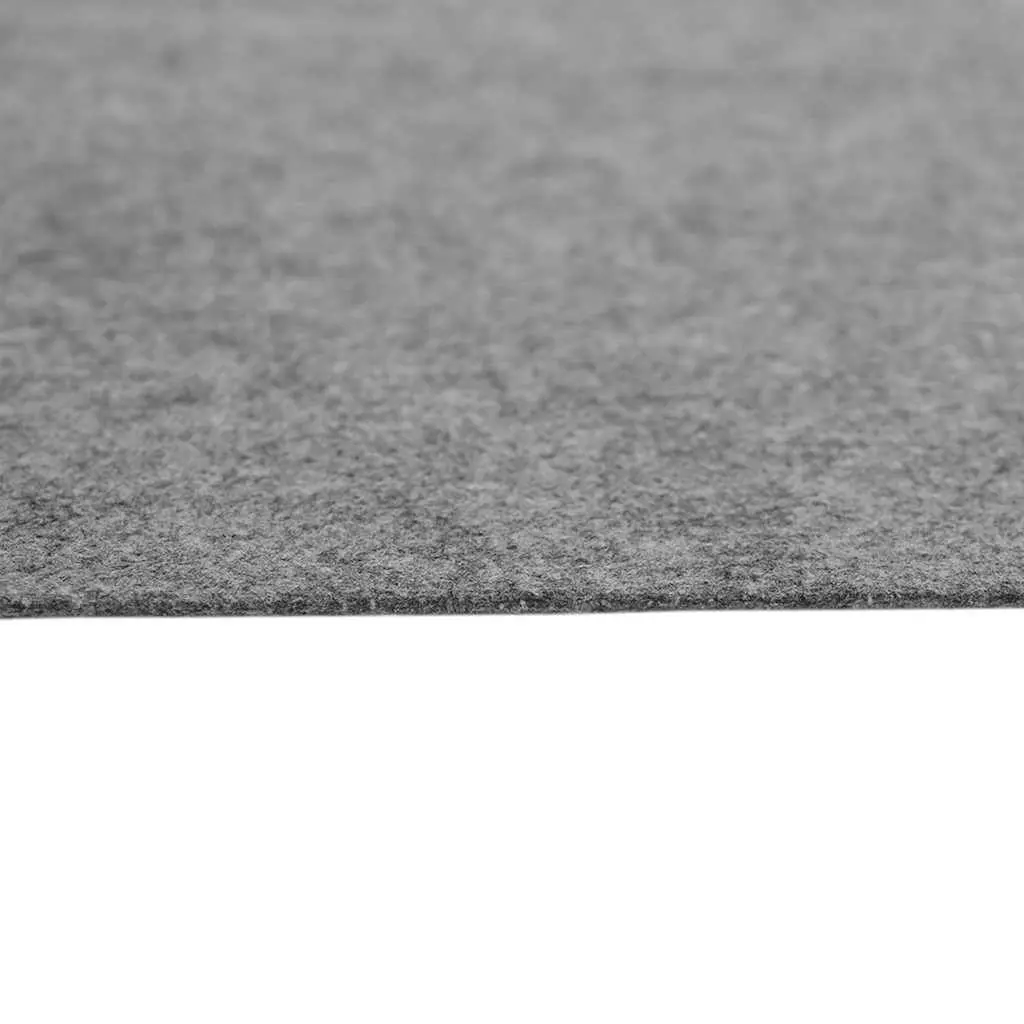 Pool Ground Cloth Durable Polyester Geotextile 420x220cm Light Grey 2 Pieces