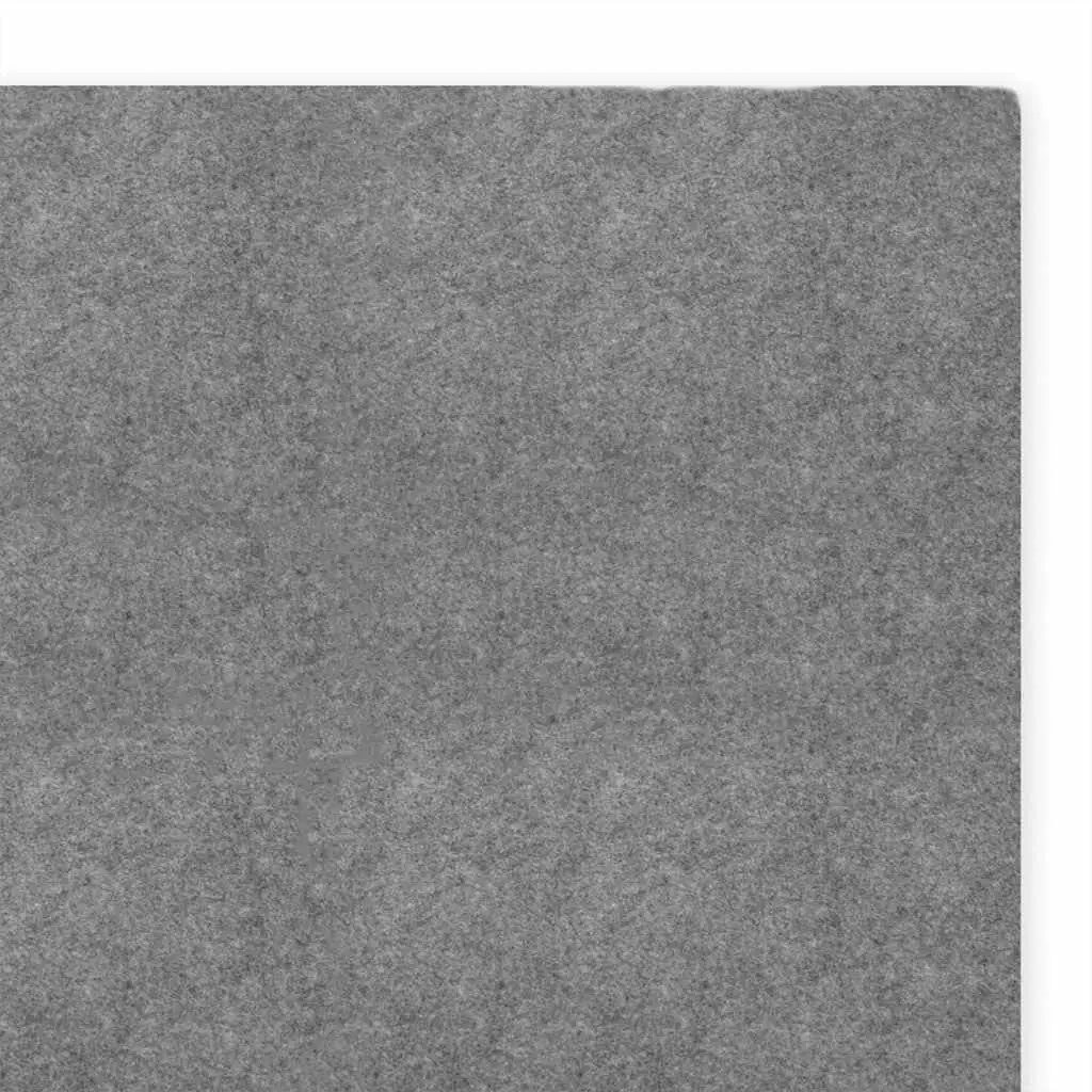 Pool Ground Cloth 500x250cm Grey Polyester Geotextile Protective Underlay