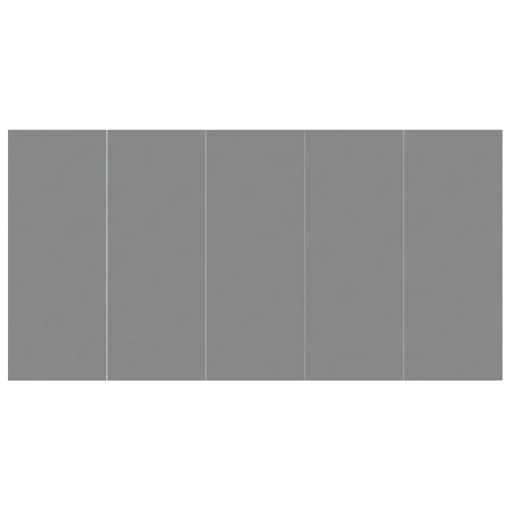 Pool Ground Cloth Grey Polyester Geotextile Protector 550x280cm 5 Pieces