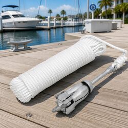 1.5kg Folding Anchor with Rope for Small Boats