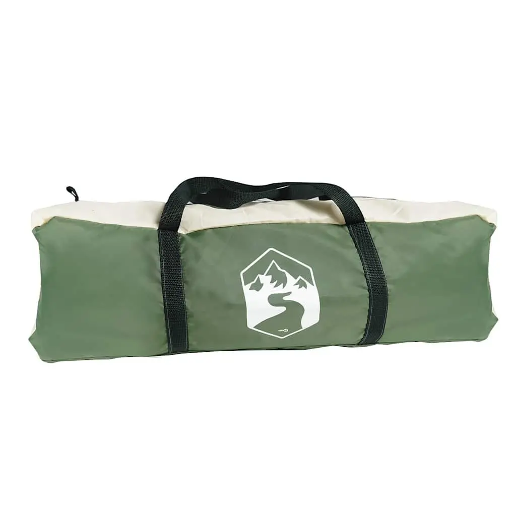 Dome Tent Waterproof Polyester 9 Person Green