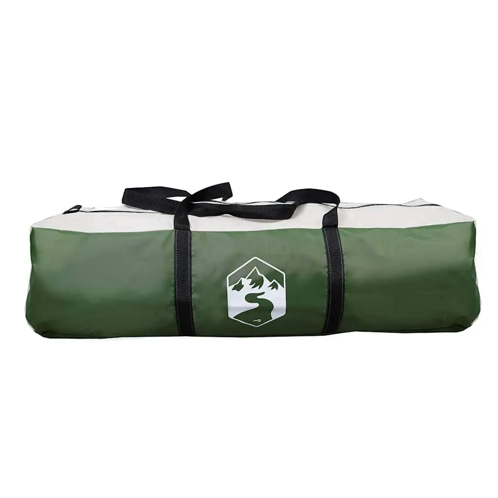 Camping Tent Tipi Portable Waterproof Green 6 Person Outdoor Shelter
