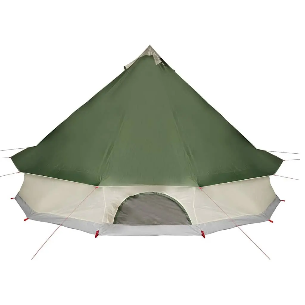 Camping Tent Waterproof 8 Person Tipi Green Outdoor Adventure Shelter
