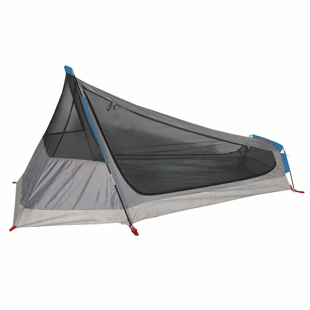 1 Person Tunnel Tent Waterproof Blue Outdoor Hiking Camping Shelter