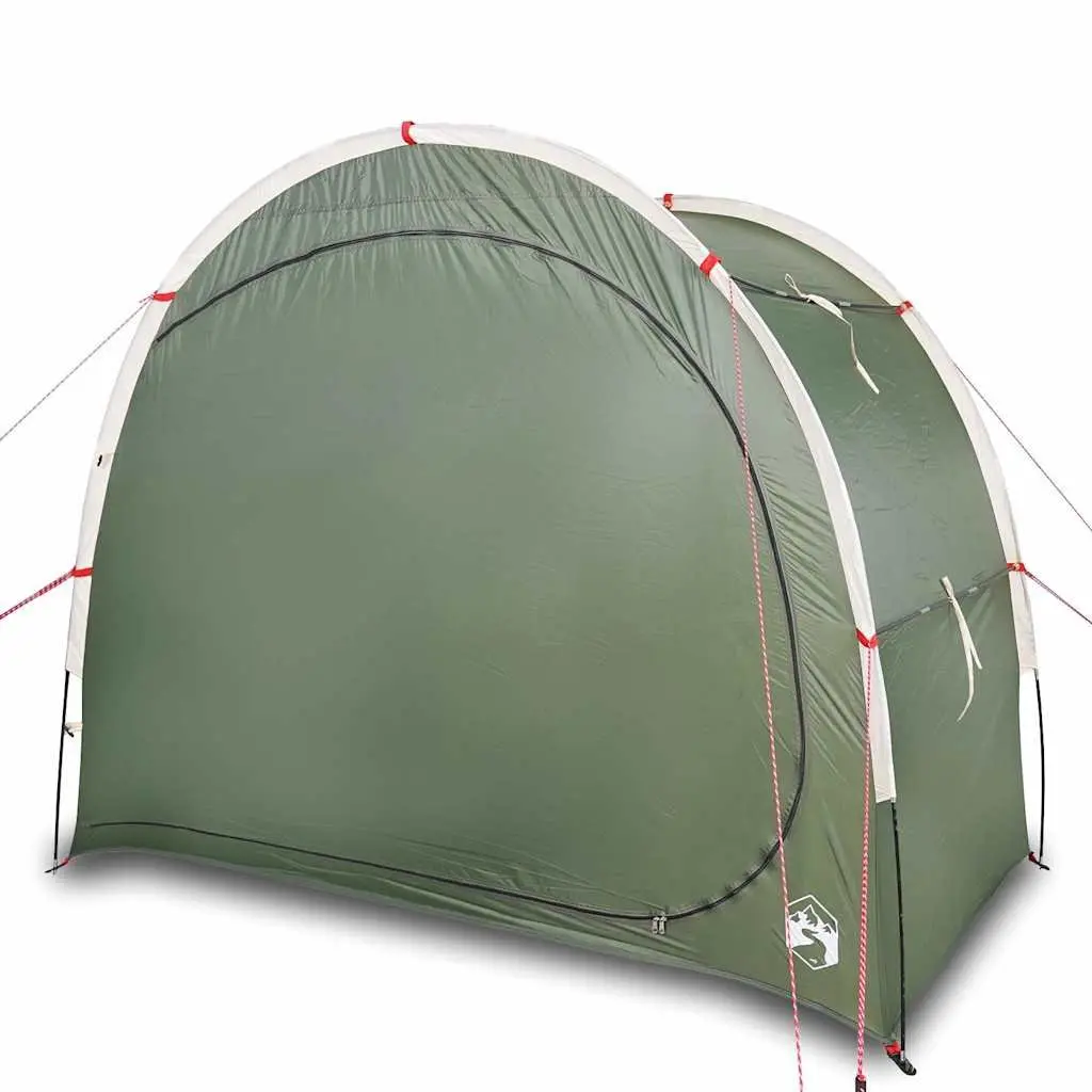Storage Tent Waterproof Green Polyester Fibreglass Easy Setup