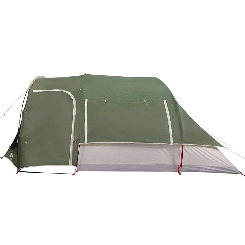 Family Tent Waterproof 6-Person Green Outdoor Shelter Portable