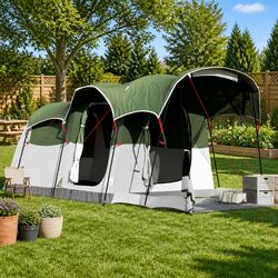 Ideal 8-Person Family Tunnel Tent for Your Next Adventure